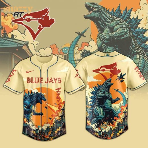 Toronto Blue Jays Special Godzilla Limited Edition Jersey