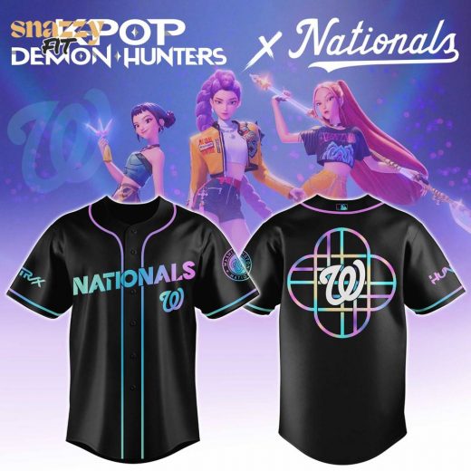 Washington Nationals KPop Demon Hunters Movie Jersey Editions Limited 2025