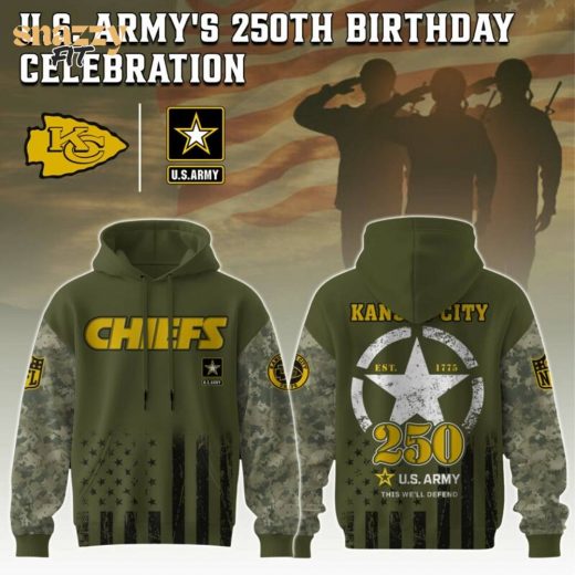 Kansas City Chiefs NFL x 250 U.S. ARMY Hoodie 01
