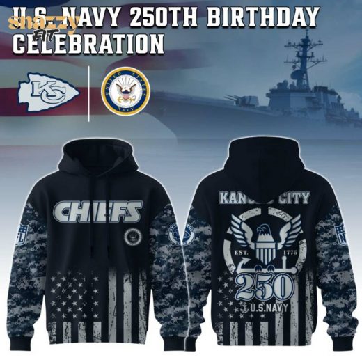 Kansas City Chiefs NFL x 250 U.S. NAVY Hoodie 02